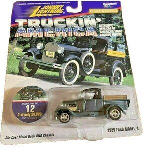 Die Cast Johnny Lightning 1929 Ford Model A Pickup 12 Truckin America 42102